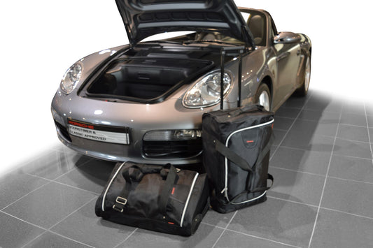 Reistassenset Porsche Boxster (987) 2004-2012 (2WD + 4WD. Met CD-wisselaar in de bagageruimte)