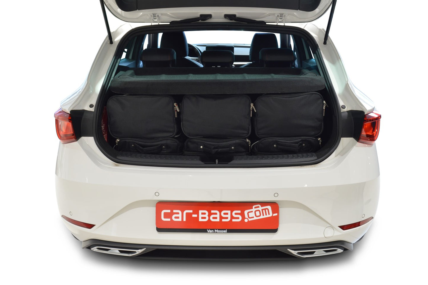 Reistassenset Seat Leon (KL) 2020-heden 5-deurs hatchback (Alleen voor Plug-In Hybrid. Trolleytassen met expansieritsIncl. Cupra)