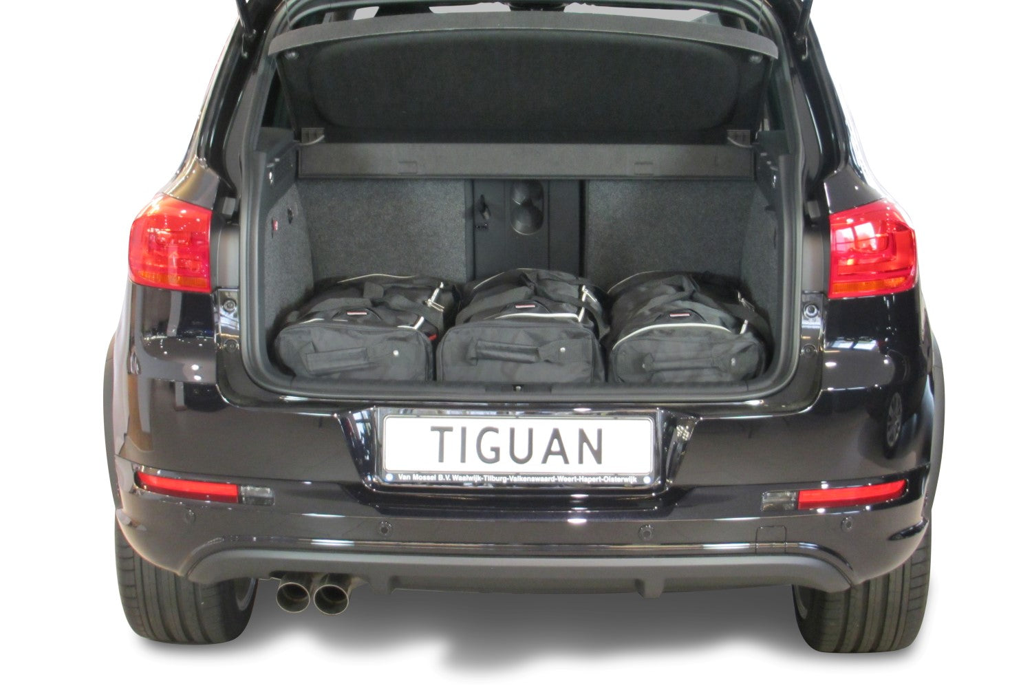 Reistassenset Volkswagen Tiguan (5N) 2007-2015 (Verstelbare laadvloer in onderste stand)