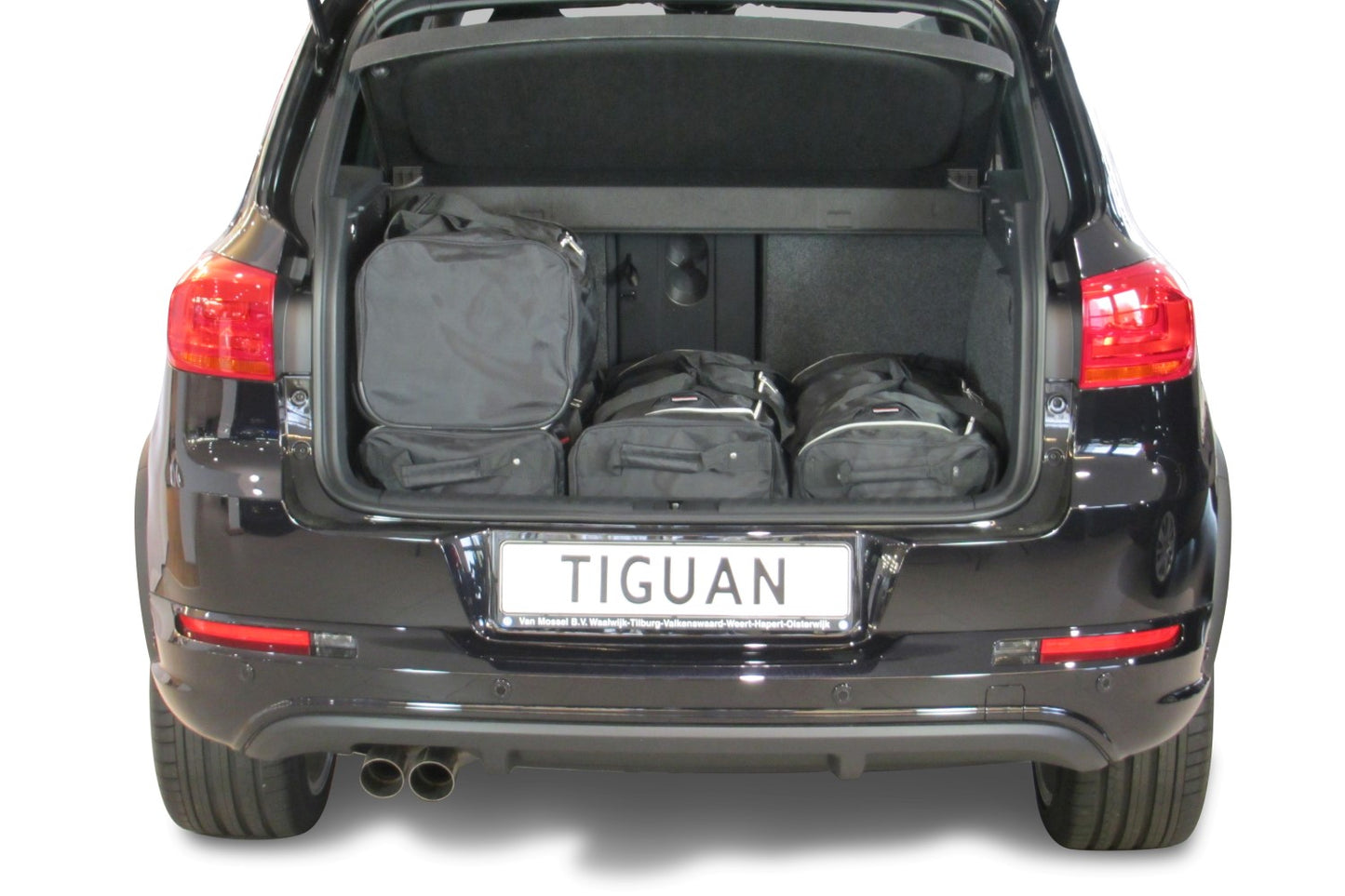 Reistassenset Volkswagen Tiguan (5N) 2007-2015 (Verstelbare laadvloer in onderste stand)