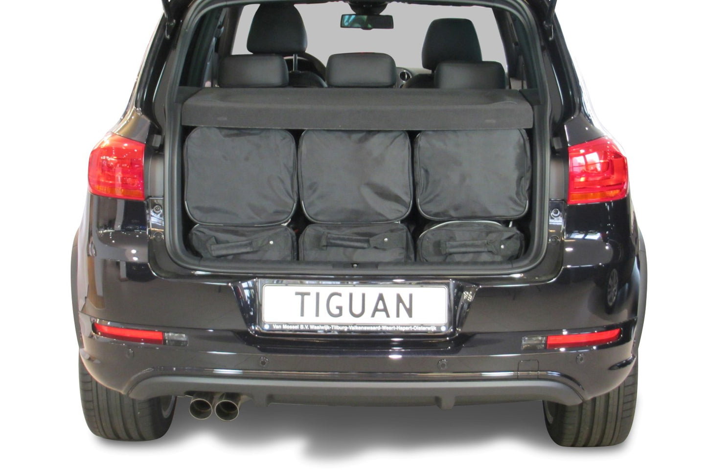 Reistassenset Volkswagen Tiguan (5N) 2007-2015 (Verstelbare laadvloer in onderste stand)