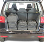 Reistassenset Volkswagen Touran (1T GP) 2003-2010 (5 zits en voor de 7-zitter met 3e zitrij neergeklapt)
