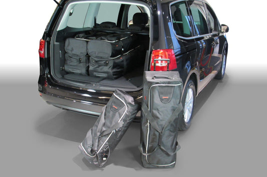 Reistassenset Volkswagen Sharan II (7N) 2010-2022 (Met 3e zitrij neergeklapt)