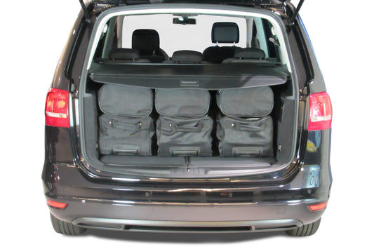 Reistassenset Volkswagen Sharan II (7N) 2010-2022 (Met 3e zitrij neergeklapt)