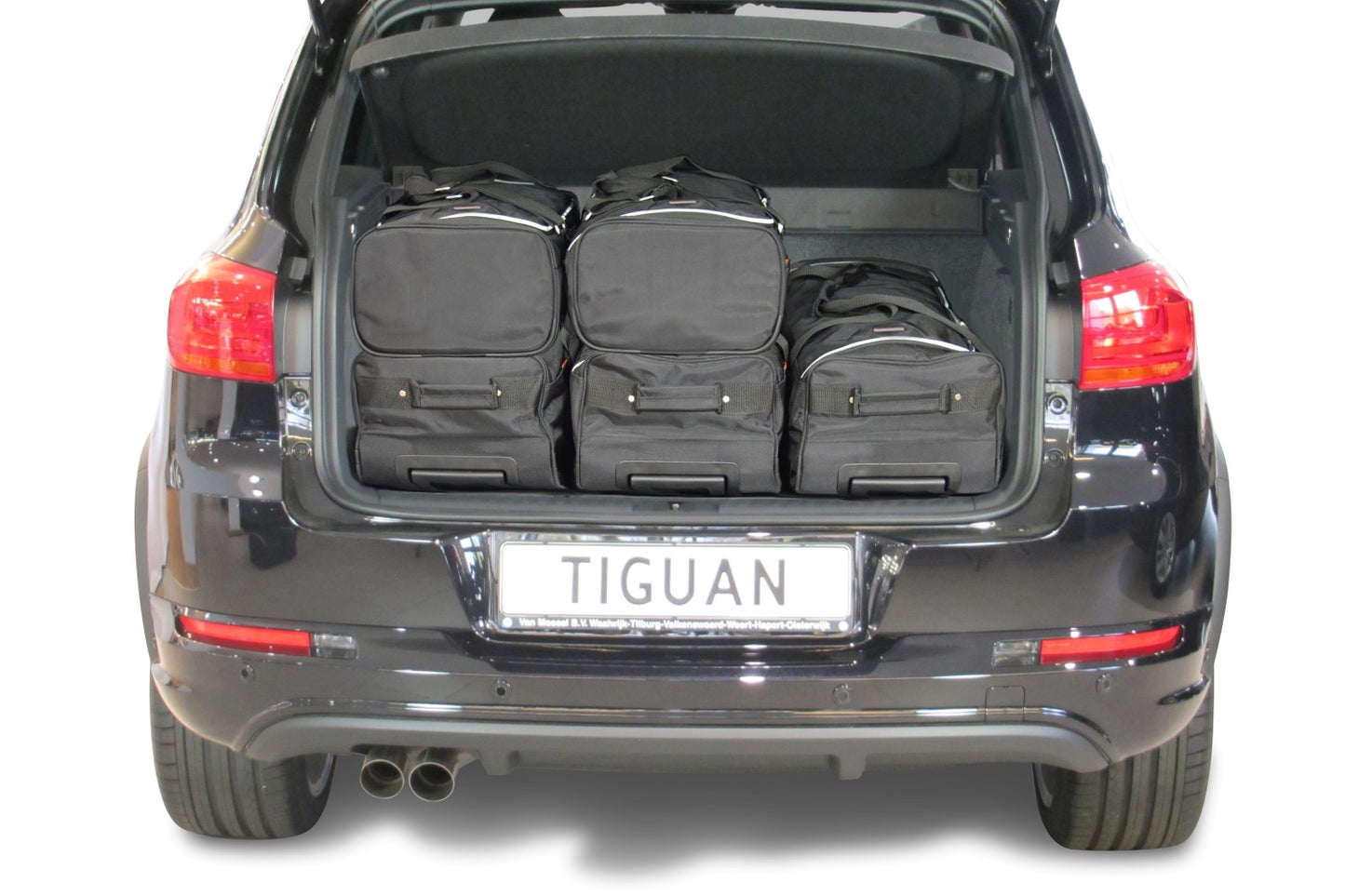 Reistassenset Volkswagen Tiguan (5N) 2007-2015 (Verstelbare laadvloer in bovenste stand)