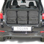 Reistassenset Volkswagen Tiguan (5N) 2007-2015 (Verstelbare laadvloer in bovenste stand)