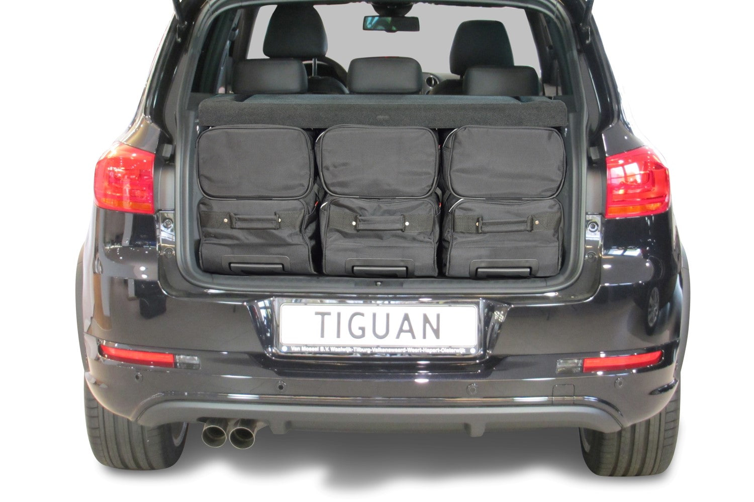 Reistassenset Volkswagen Tiguan (5N) 2007-2015 (Verstelbare laadvloer in bovenste stand)