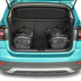 Reistassenset Volkswagen T-Cross (C1) 2018-heden 5-deurs hatchback (Trolleytassen met expansierits)