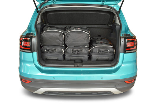 Reistassenset Volkswagen T-Cross (C1) 2018-heden 5-deurs hatchback (Trolleytassen met expansierits)