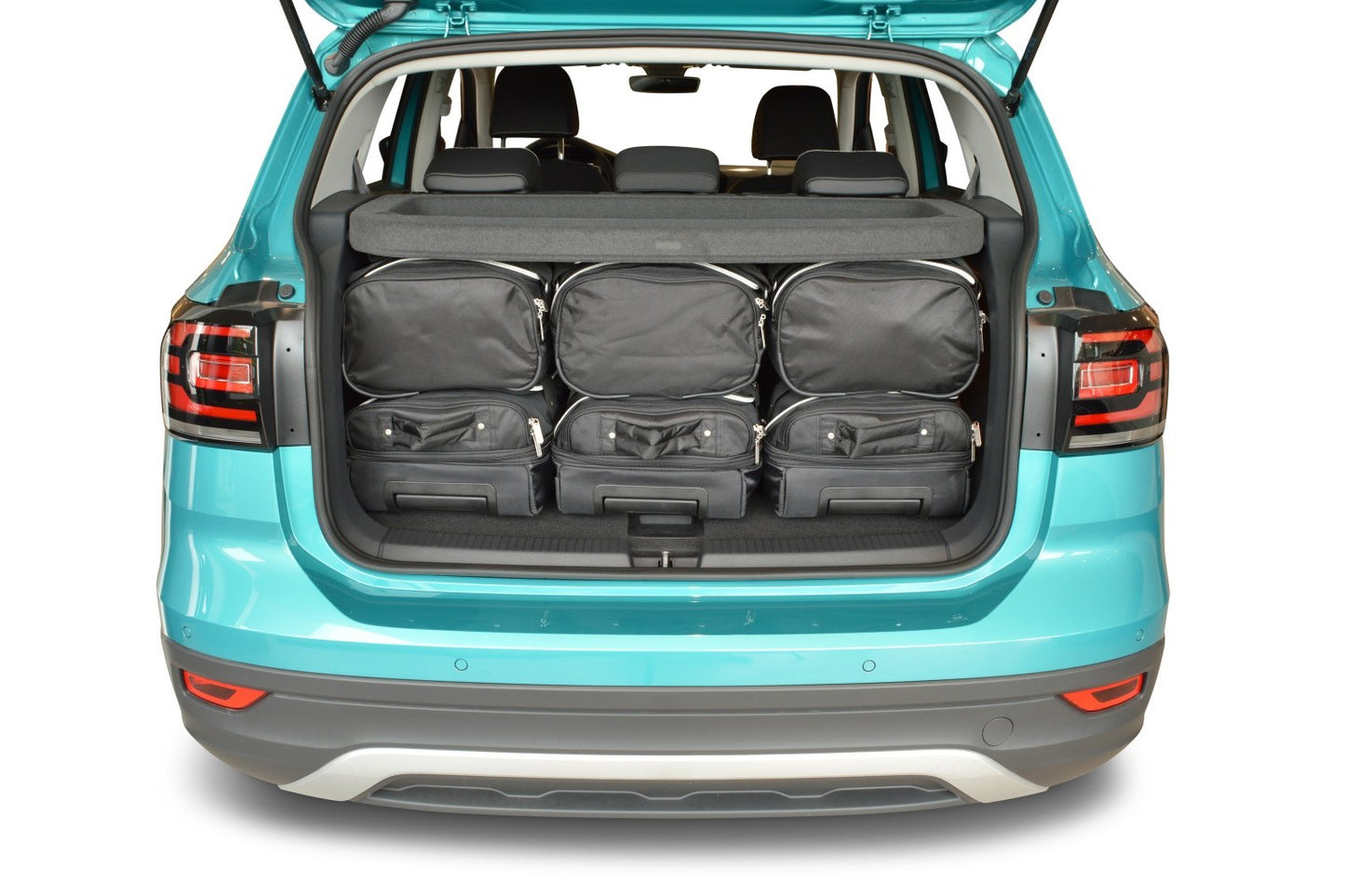 Reistassenset Volkswagen T-Cross (C1) 2018-heden 5-deurs hatchback (Trolleytassen met expansierits)