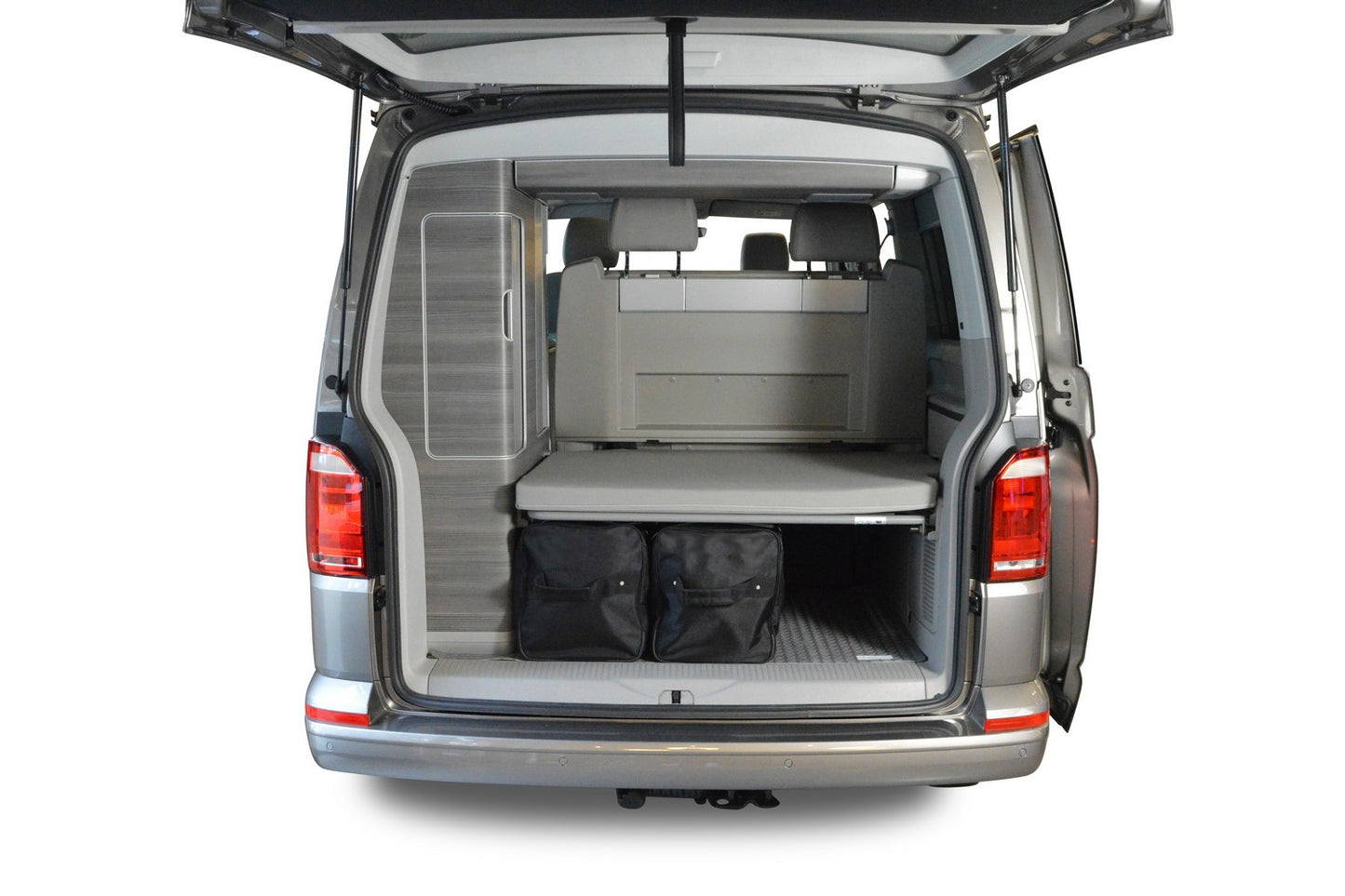 Kofferbak tas  Volkswagen California T5 2003-2015 (BxHxL= 31 x 35 x 65 cm: Met trekband om de tas onder het bed vandaan te trekken)