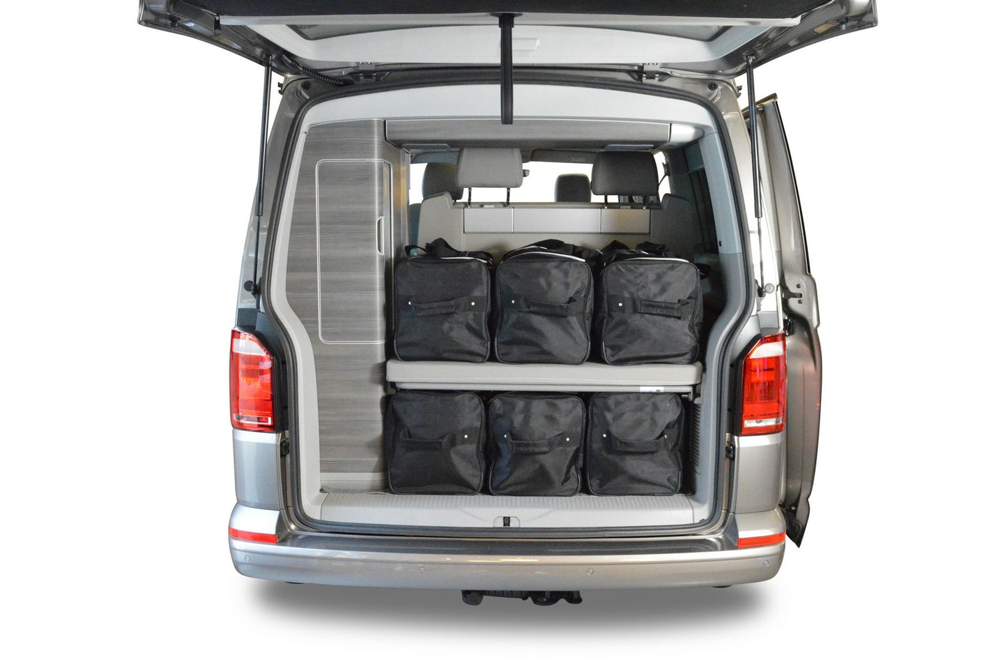 Kofferbak tas  Volkswagen California T5 2003-2015 (BxHxL= 31 x 35 x 65 cm: Met trekband om de tas onder het bed vandaan te trekken)