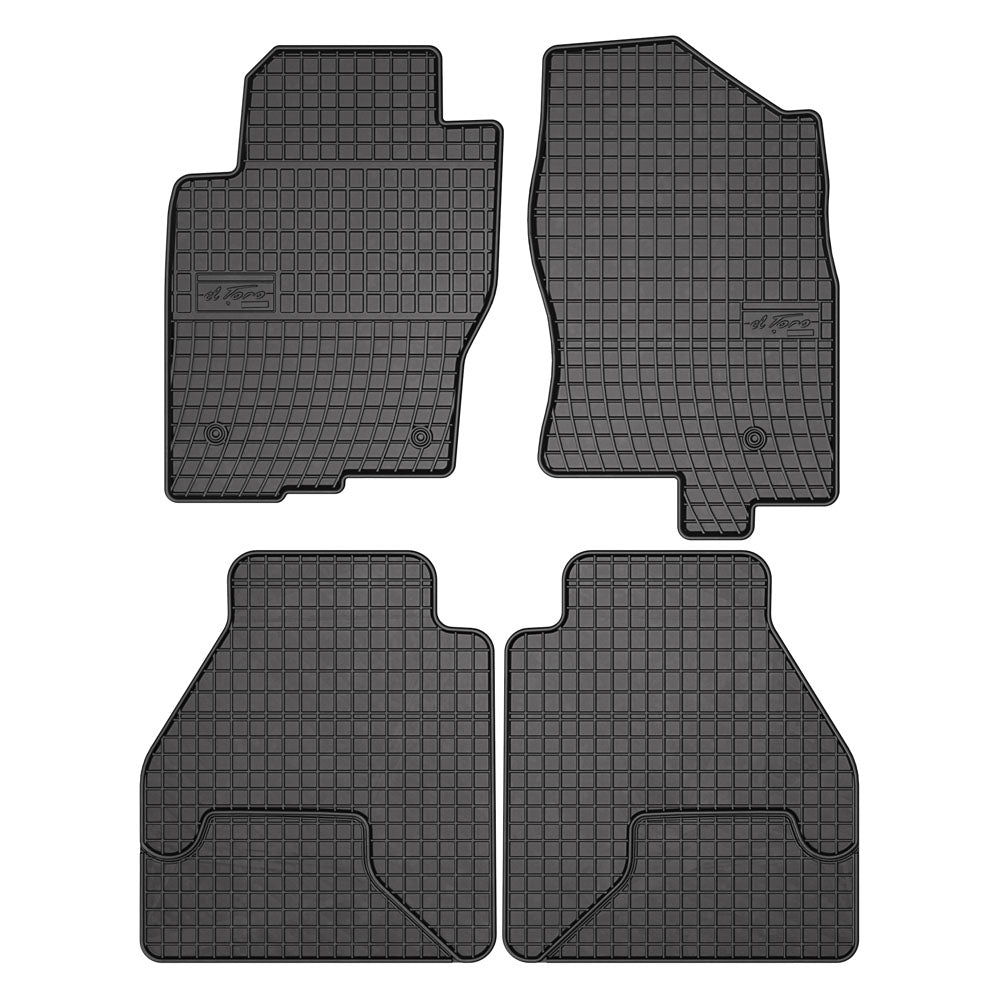 Rubbermatten Nissan Navara Double Cab pick-up (2010-2015) - Frogum