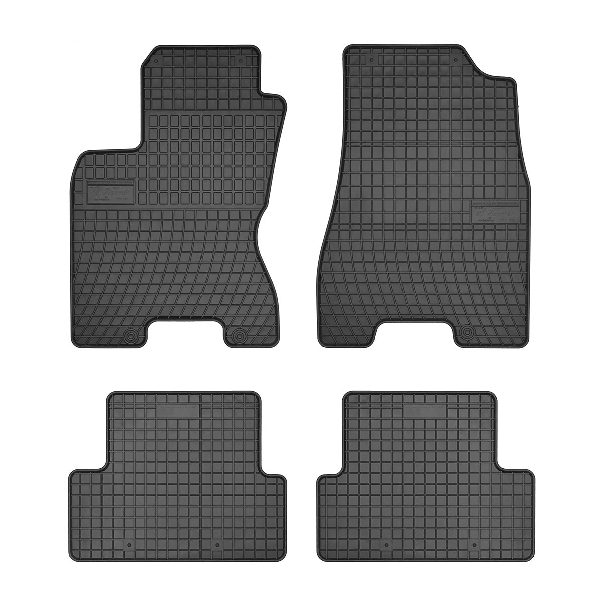 Rubbermatten Nissan X-Trail suv (2007-2013) - Frogum