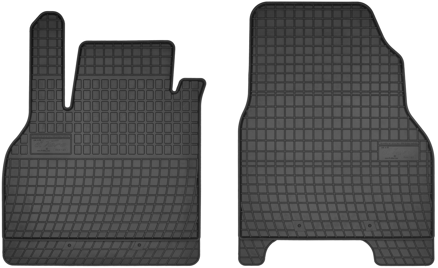 Rubbermatten Mercedes Citan Bestelwagen (2012-2021) - Frogum