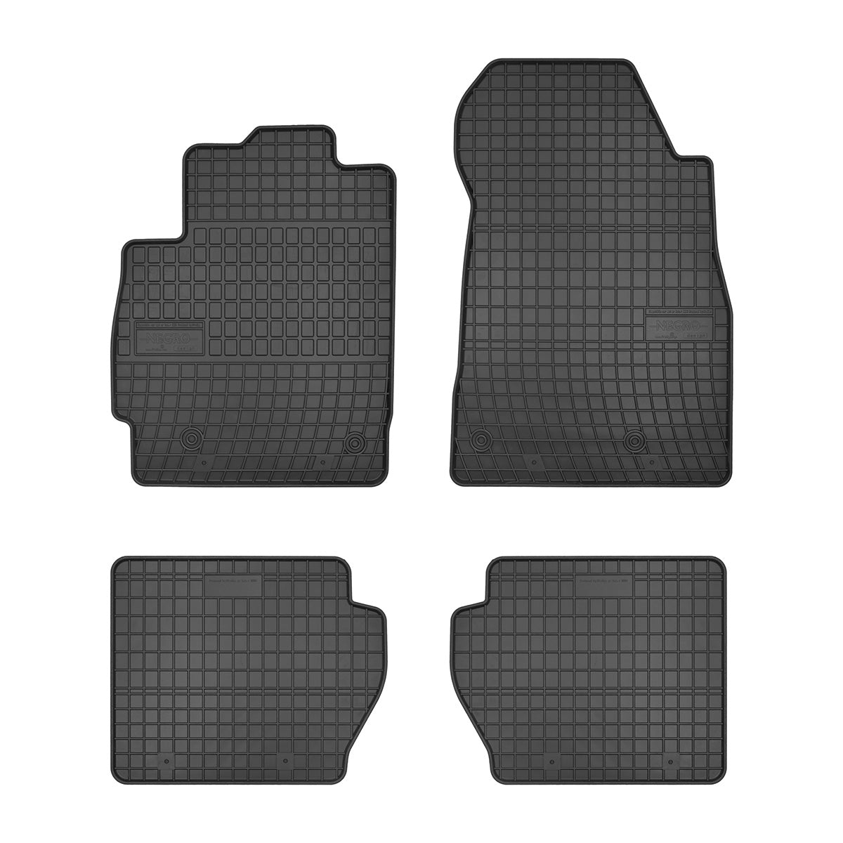 Rubbermatten Mazda 2 hatchback (2007-2014) - Frogum