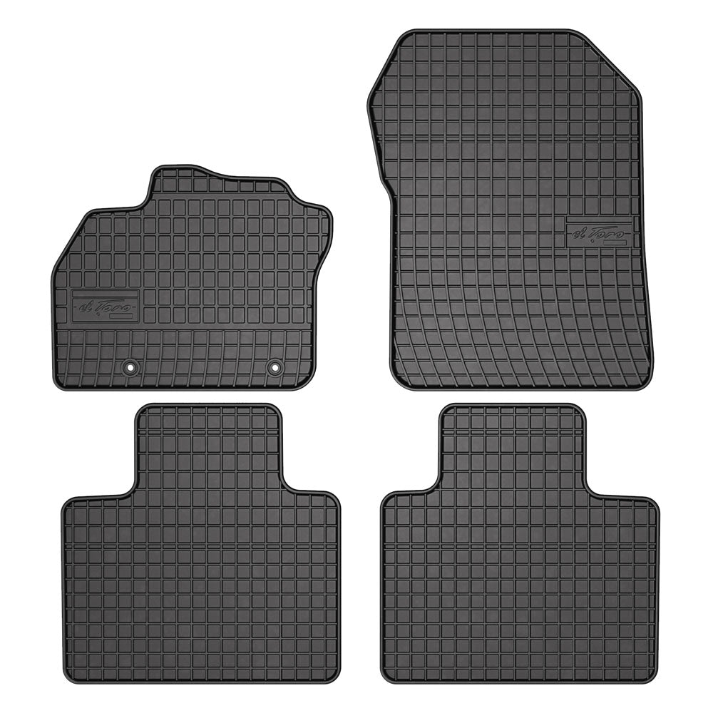 Rubbermatten Renault Zoe hatchback (2012-2019) - Op = Op