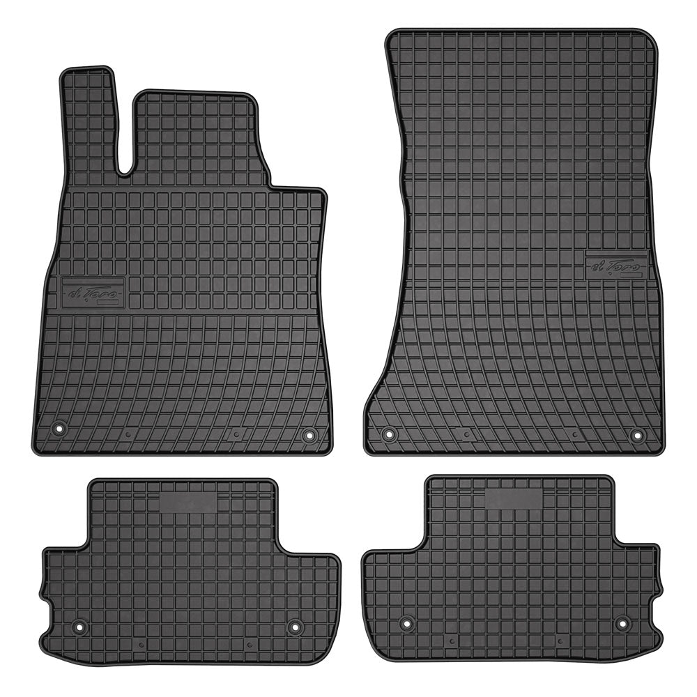 Rubber Schaalmatten - Mercedes S-klasse Coupe C217 2014-2020  - Rubbermatten