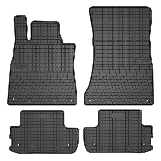 Rubber Schaalmatten - Mercedes S-klasse Coupe C217 2014-2020  - Rubbermatten