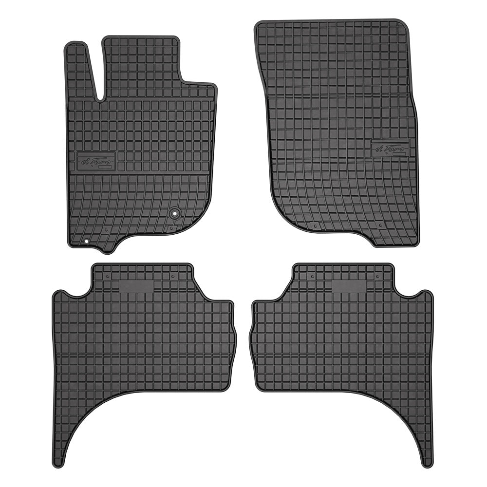 Rubbermatten Mitsubishi L200 pick-up (2016-2023) - Frogum