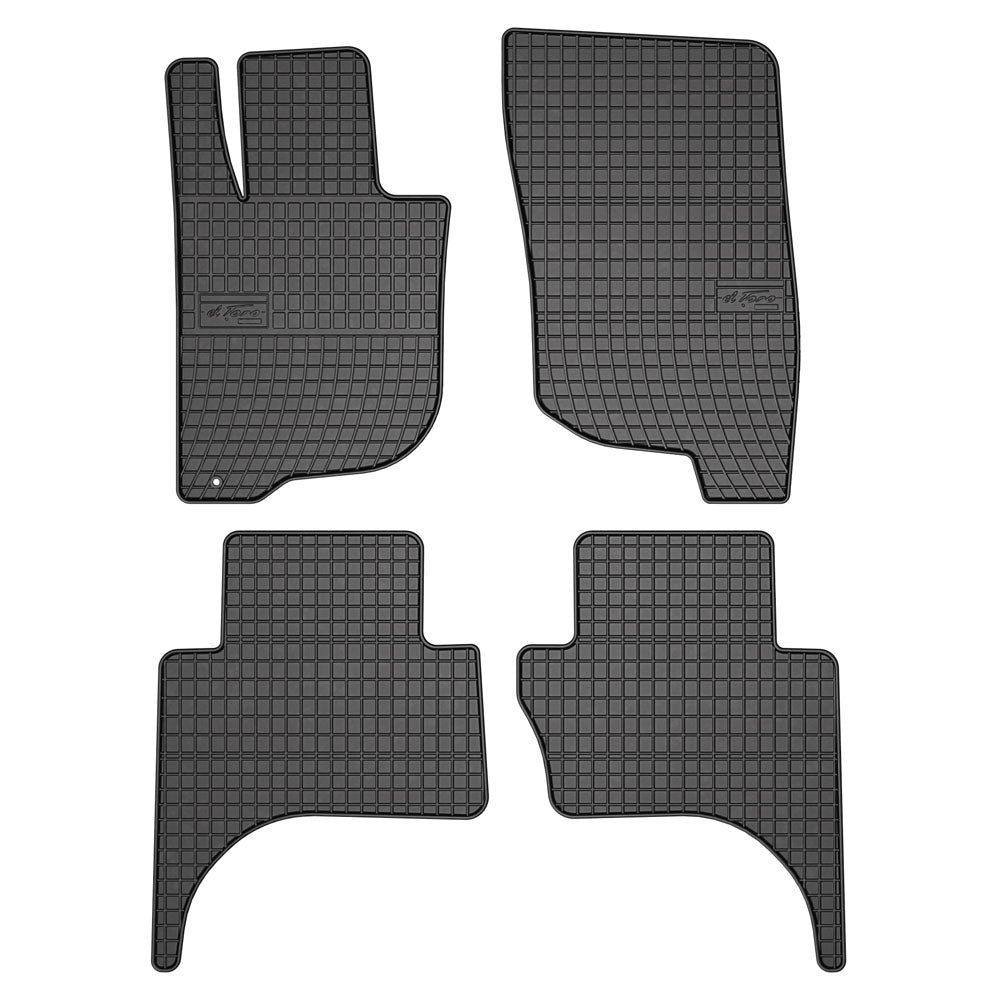 Rubbermatten Mitsubishi L200 pick-up (2016-2023) - Frogum