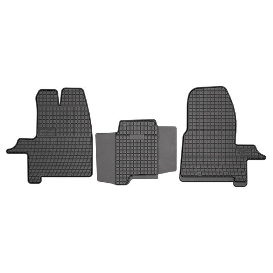 Rubbermatten Ford Transit Custom (dubbel cabine) bestelwagen (2015-2023) - Frogum