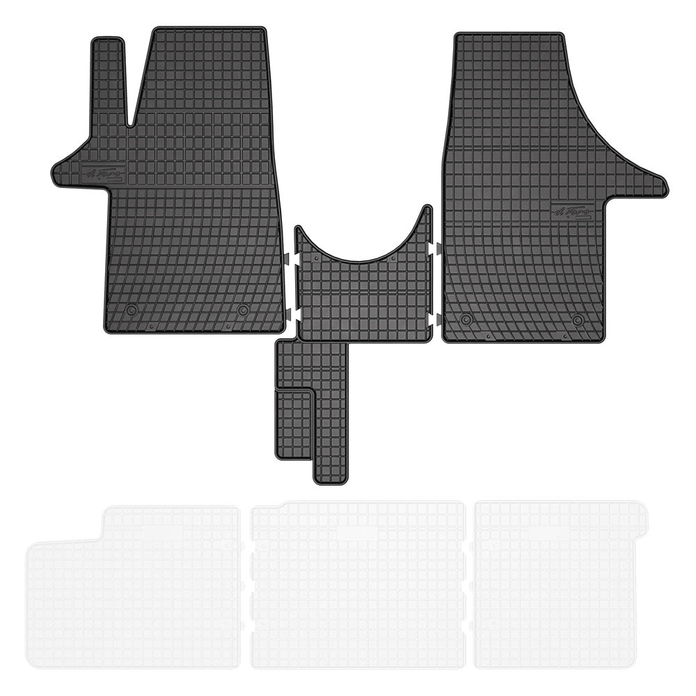 Rubbermatten Volkswagen T5 Bestelwagen (2003-2015) - Frogum