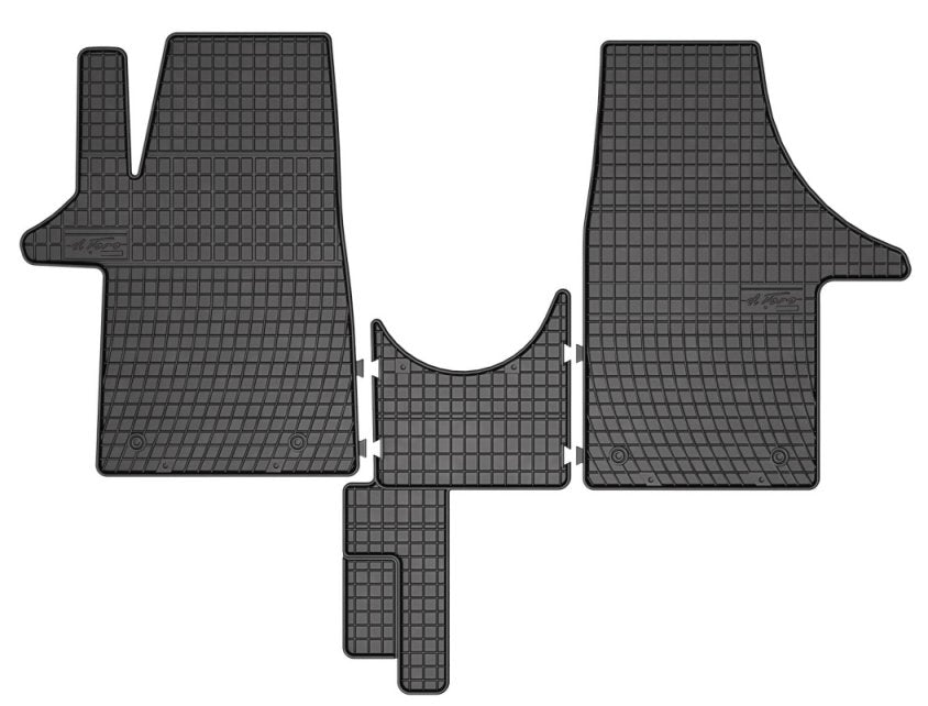 Rubbermatten Volkswagen T5 Bestelwagen (2003-2015) - Frogum