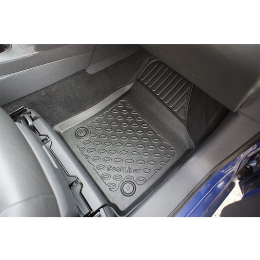 Rubbermatten Volkswagen Touran mpv (2003-2010) - 3D Schaalmatten