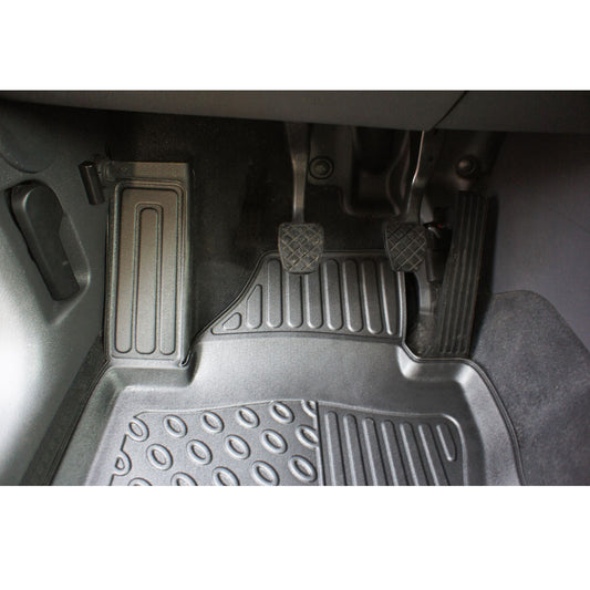 Rubbermatten Volkswagen Touran mpv (2003-2010) - 3D Schaalmatten
