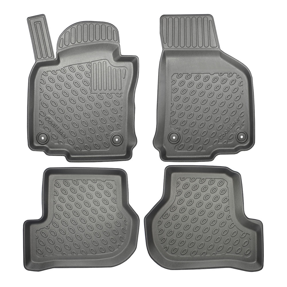Rubbermatten Volkswagen Scirocco coupe (2008-Heden) - 3D Schaalmatten