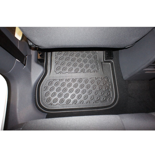 Rubbermatten Volkswagen Caddy Combi - Life mpv (2004-2015) - 3D Schaalmatten