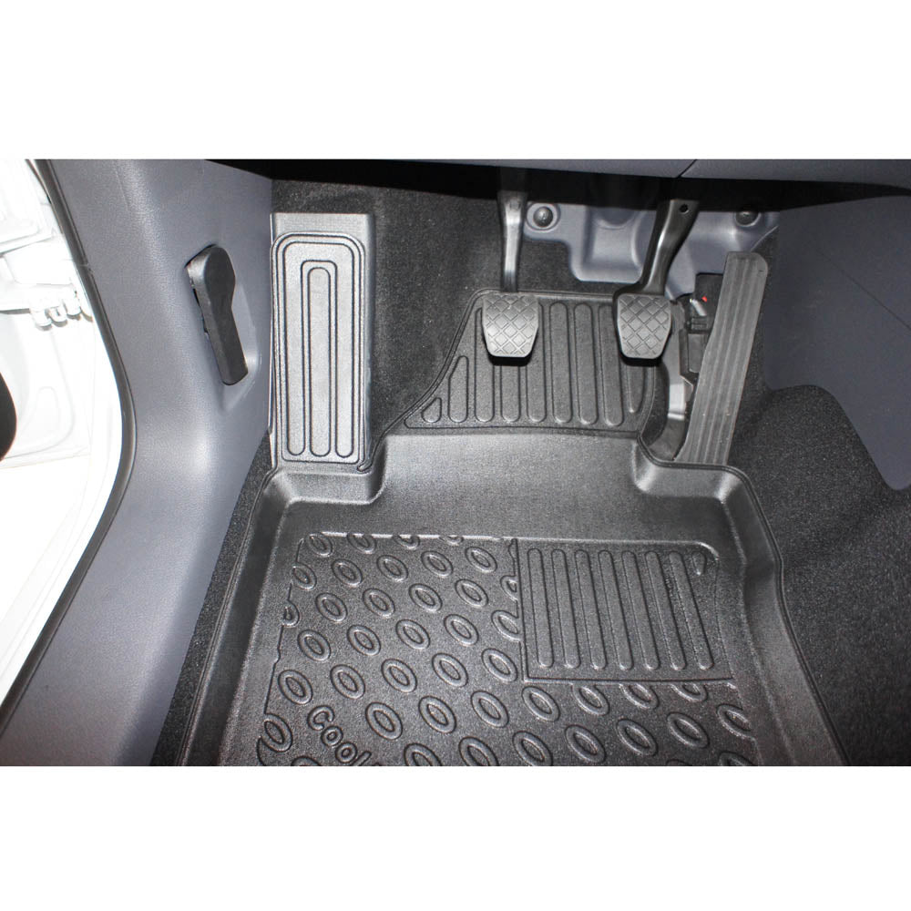 Rubbermatten Volkswagen Caddy Combi - Life mpv (2004-2015) - 3D Schaalmatten