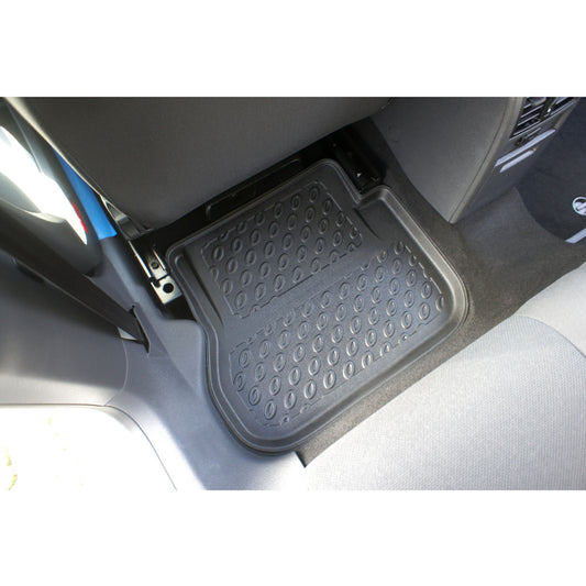 Rubbermatten Volkswagen Caddy Combi - Life mpv (2004-2015) - 3D Schaalmatten