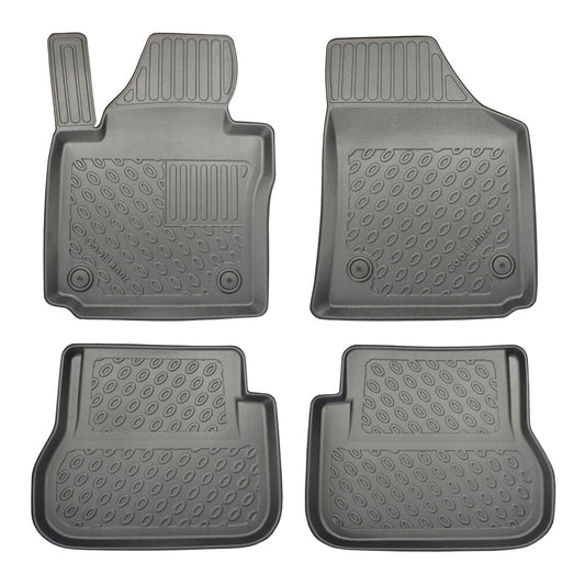 Rubbermatten Volkswagen Caddy Combi - Life mpv (2004-2015) - 3D Schaalmatten