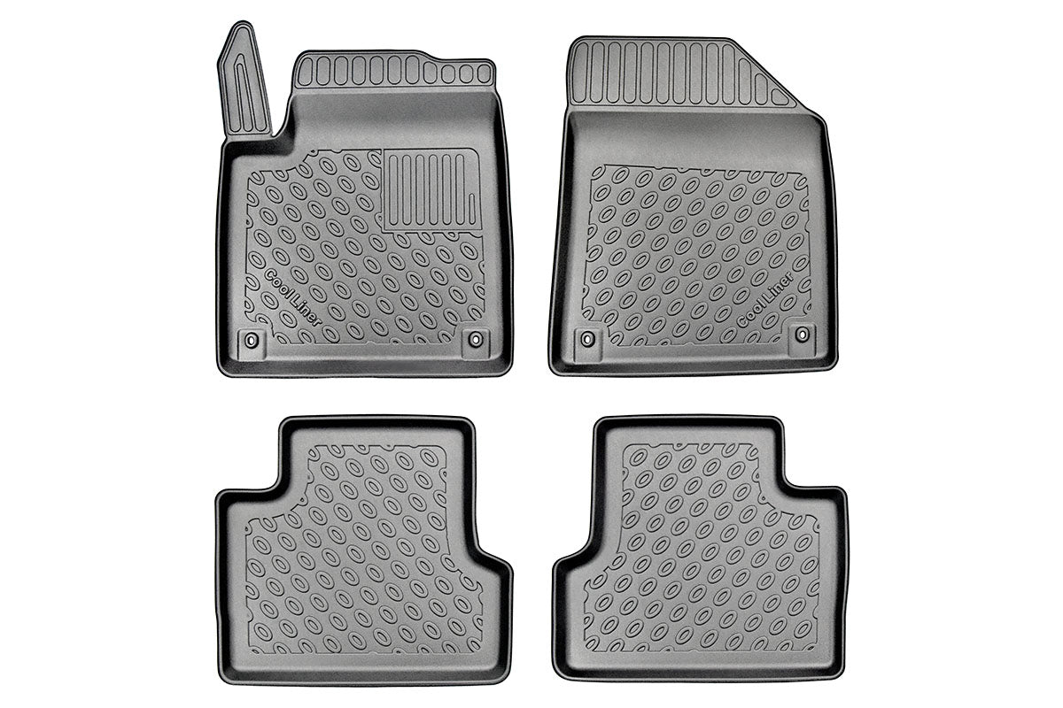 Rubbermatten Jeep Cherokee suv (2014-Heden) - 3D Schaalmatten