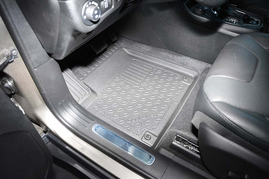 Rubbermatten Jeep Cherokee suv (2014-Heden) - 3D Schaalmatten