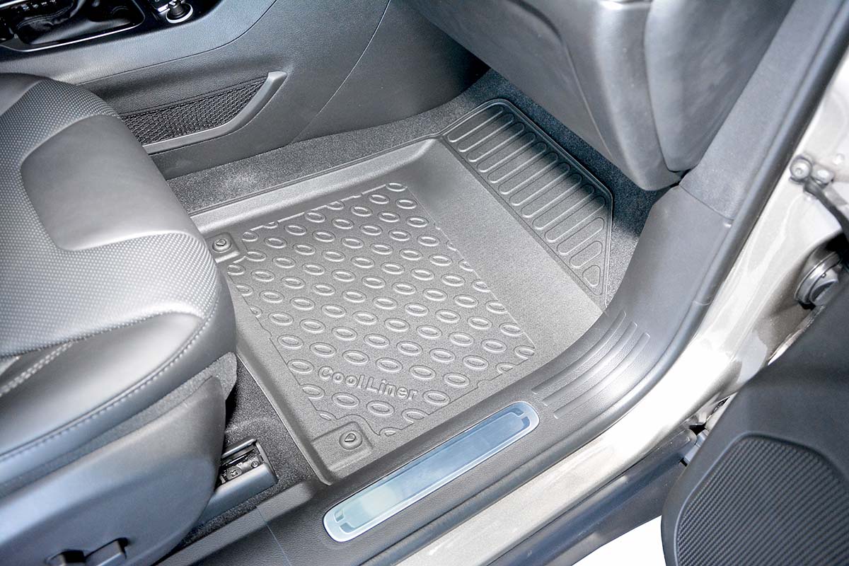 Rubbermatten Jeep Cherokee suv (2014-Heden) - 3D Schaalmatten