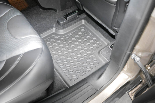 Rubbermatten Jeep Cherokee suv (2014-Heden) - 3D Schaalmatten