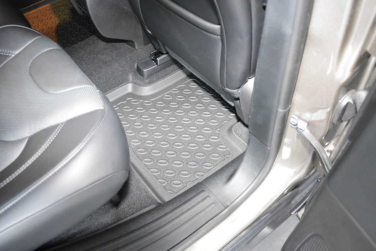 Rubbermatten Jeep Cherokee suv (2014-Heden) - 3D Schaalmatten