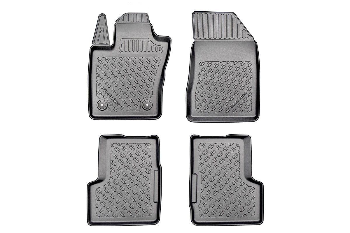 Rubbermatten Jeep Renegade suv (2014-2015) - 3D Schaalmatten