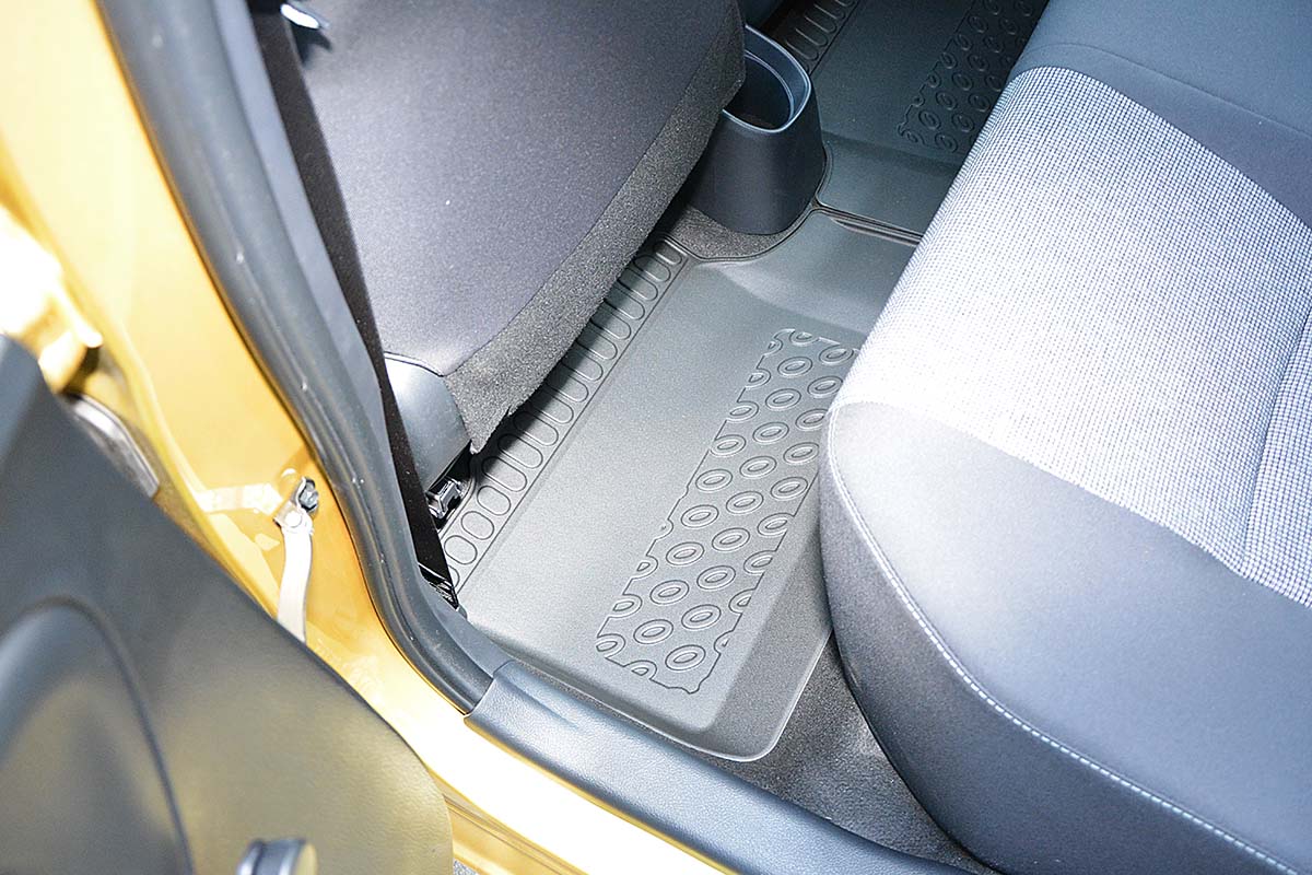 Rubbermatten Toyota Yaris hatchback (2012-2020) - 3D Schaalmatten