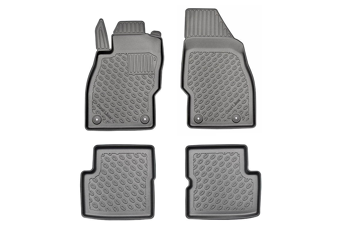 Rubbermatten Opel Corsa D hatchback (2006-2014) - 3D Schaalmatten