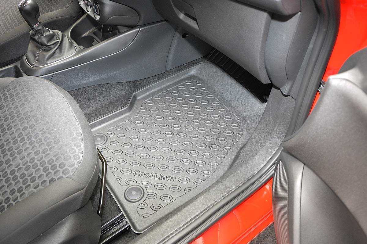 Rubbermatten Opel Corsa D hatchback (2006-2014) - 3D Schaalmatten