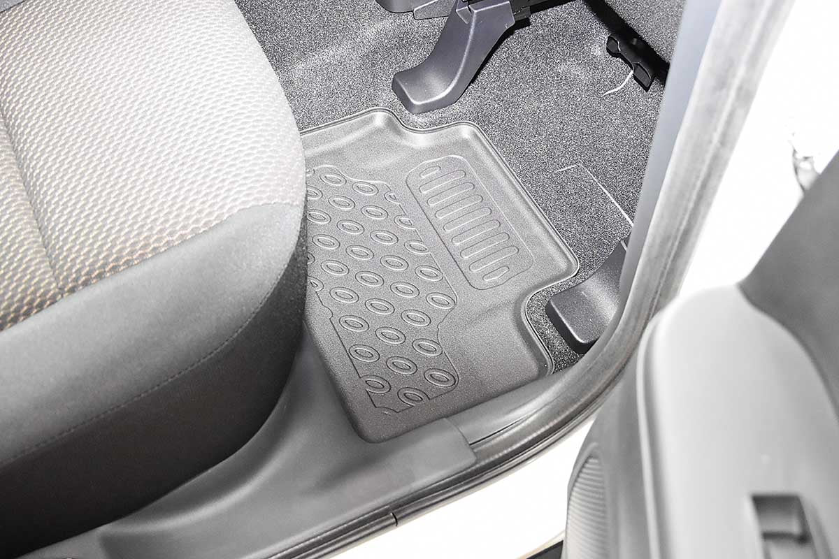 Rubbermatten Mitsubishi ASX terreinwagen (2010-2022) - 3D Schaalmatten