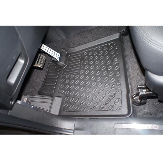 Rubbermatten Kia Sorento suv (2013-2015) - 3D Schaalmatten