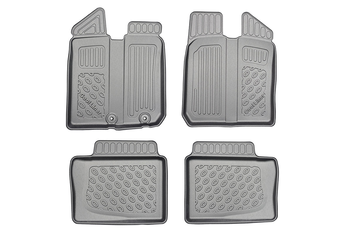 Rubbermatten Dacia Spring hatchback (2021-Heden) - 3D Schaalmatten