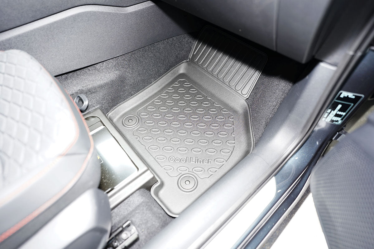 Rubbermatten Seat Leon Sportstourer stationwagen (2020-Heden) - 3D Schaalmatten