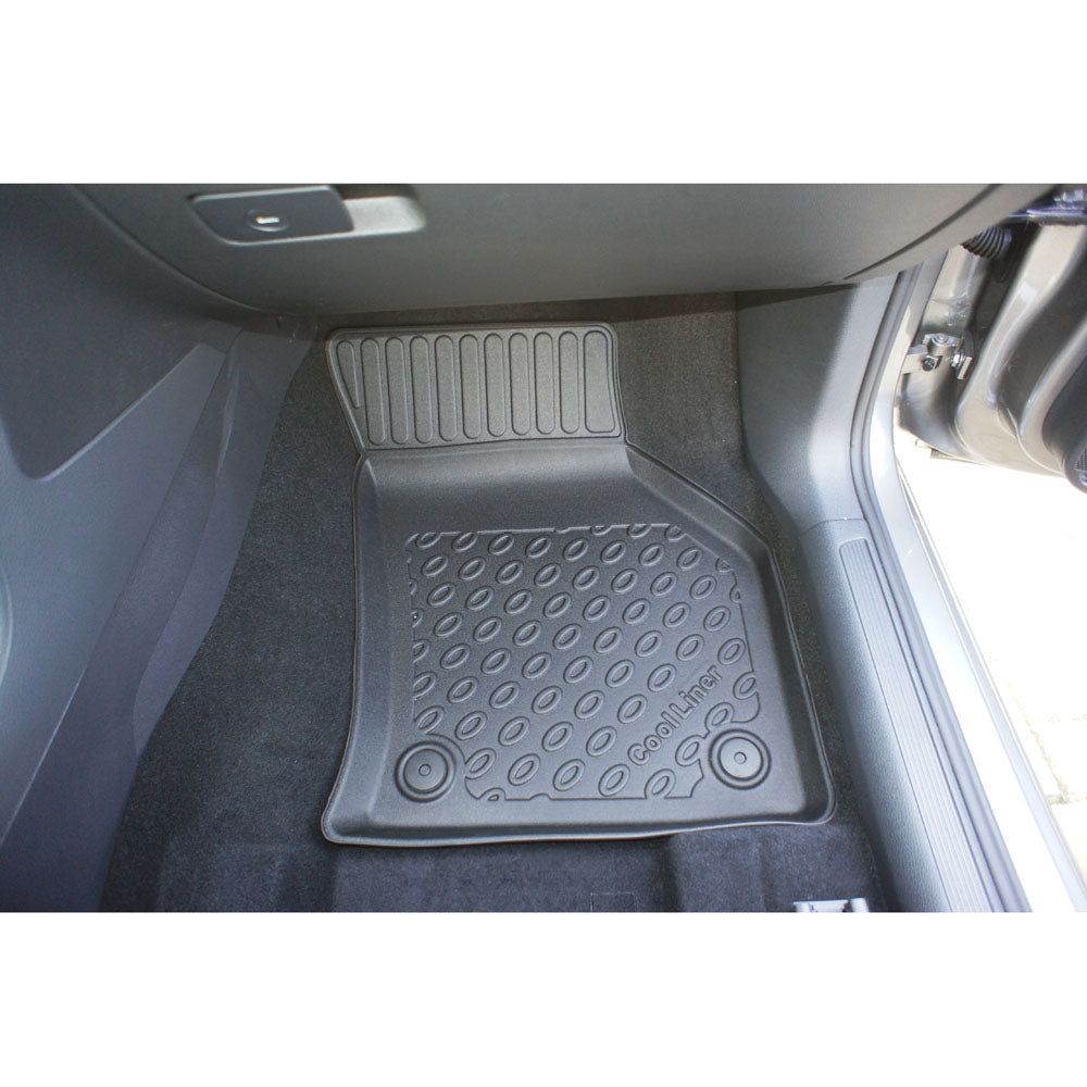 Rubbermatten Seat Leon hatchback (2012-2020) - 3D Schaalmatten