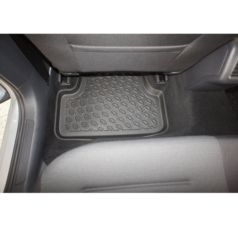 Rubbermatten Seat Leon hatchback (2012-2020) - 3D Schaalmatten